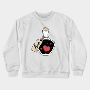 Love in a bottle Crewneck Sweatshirt